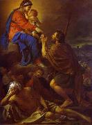 Jacques-Louis David Saint Roch Interceding with the Virgin for the Plague Stricken oil painting